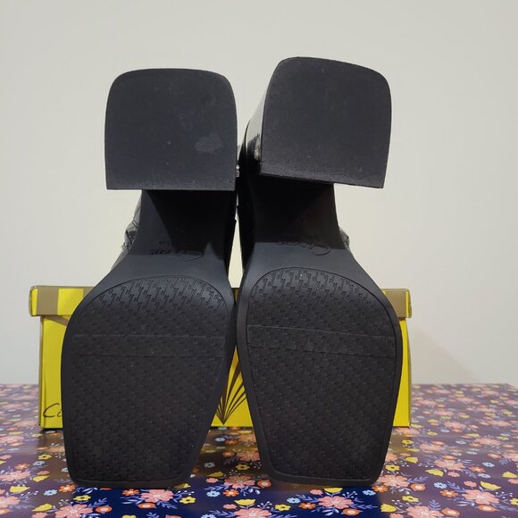 CIRCUS NY by SAM EDELMAN  CROC EMBOSSED ANKLE BOOTS NWOT - Picture 9 of 14